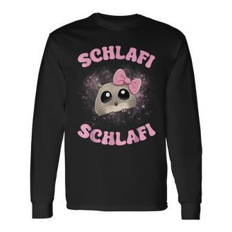 Sad Hamsti Schlafi Schlafi Hamster Langarmshirts - Geschenkecke