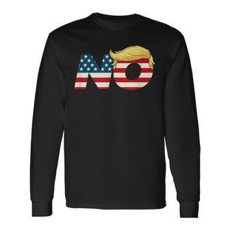 Sag Nein Zu Trump Nein Trump Anti Trump Langarmshirts - Geschenkecke