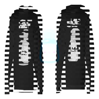 Salt Costume Matching Pepper And Salt Couple Kawaii Long Sleeve T-Shirt - Thegiftio UK