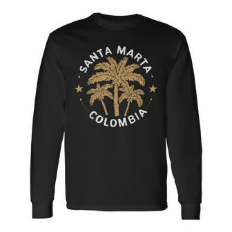 Santa Marta Colombia Langarmshirts - Geschenkecke