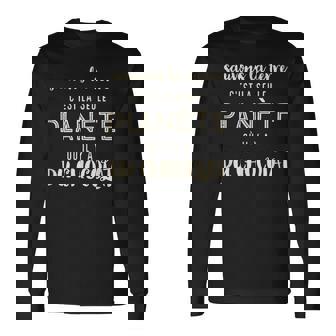 Sauvons La Terre C'est La Seule Planète Où Il Y A Chocolat T-shirt à manches longues - Cadeauxyz