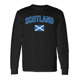 Scotland Flag Of Scotland Classic Langarmshirts - Seseable