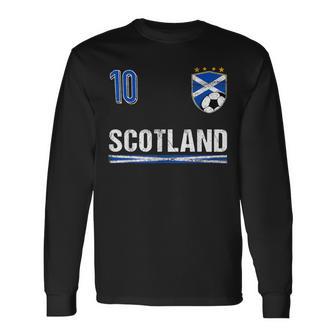 Scotland Flag Jersey Langarmshirts - Geschenkecke