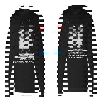 Seabirds Blue-Footed Booby Bird Lover Galapagos Christmas Long Sleeve T-Shirt - Thegiftio