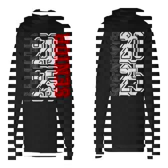 Senior 2025 Class Of 2025 First Day Of School Long Sleeve T-Shirt | Mazezy