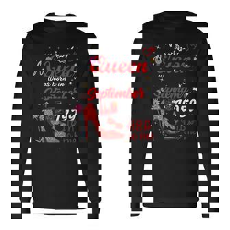 Septiembre 1959 Cumpleaños Esta Reina Nació En Septiembre Camiseta de manga larga - Regaloses