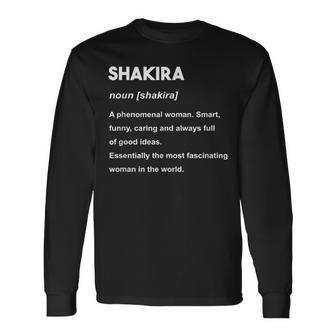 Shakira Langarmshirts - Geschenkecke