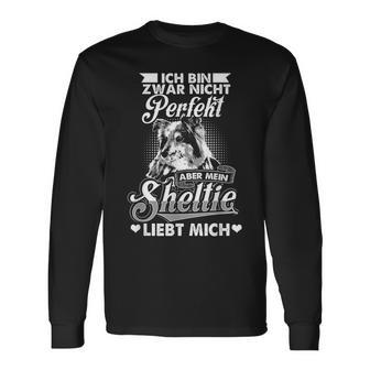 Sheltie Dog Dog Langarmshirts - Geschenkecke