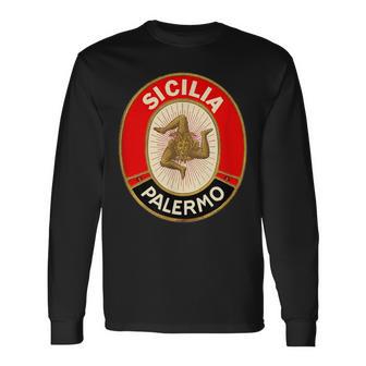 Sicilia Palermo Sicily Italian Sicilian Langarmshirts - Geschenkecke