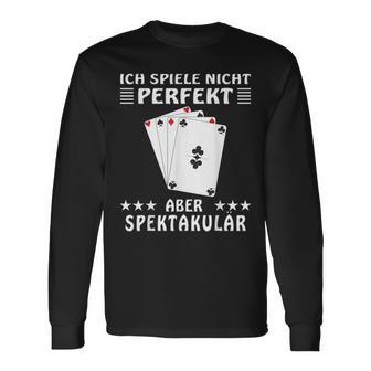 Spektacular Card Player Langarmshirts - Geschenkecke