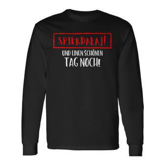 Spierdalaj Und Schönen Tag Polish Swear Word Langarmshirts - Geschenkecke