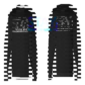 Stay Tomorrow Needs You Suicide Prevention Awareness Week Long Sleeve T-Shirt - Thegiftio UK