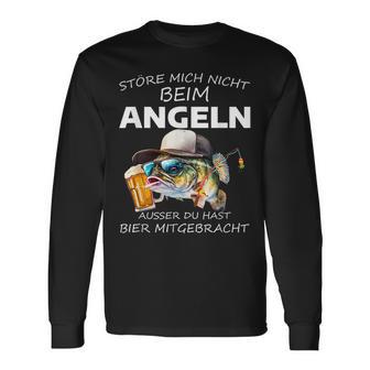 Störe Mich Nicht Beim Angel Ausser Du Hast Bier Mitgebrat Langarmshirts - Geschenkecke