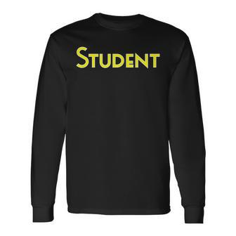 Student School College Corporate Event Clothing Long Sleeve T-Shirt - Monsterry CA