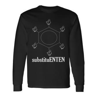 Substituent Chemistry Molecule Chemist Scientist School Langarmshirts - Geschenkecke