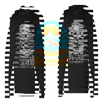 Surfer Summer Break Holiday Annual Vacation Beach Retro Long Sleeve T-Shirt - Monsterry