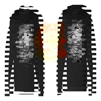 Sushi Master Cat Long Sleeve T-Shirt - Thegiftio