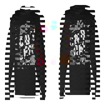 Sweetie Candy Land Squad Trick Treat Costume Candies Sweets Long Sleeve T-Shirt | Mazezy