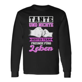 Tante And Niece Best Friends For Life Langarmshirts - Geschenkecke