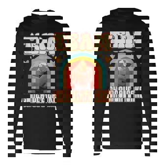 Team Chocolate Cake Cute Food Addict Team Long Sleeve T-Shirt - Monsterry