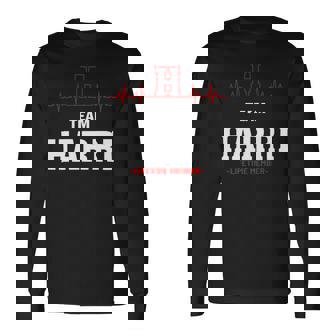 Team Harri Lifetime Member Harri Last Name Long Sleeve T-Shirt - Seseable