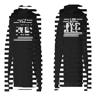 Team Myles Family Name Long Sleeve T-Shirt | Seseable UK