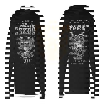 Team Stephens Family Name Lifetime Member Long Sleeve T-Shirt - Monsterry