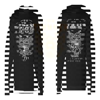 Team Timmons Family Name Lifetime Member Long Sleeve T-Shirt - Monsterry