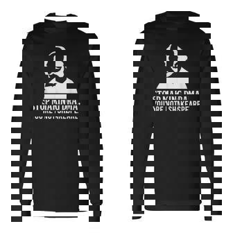 Teatro Escenario Actor Función Obra Musical Camiseta de manga larga - Regaloses
