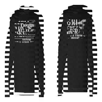Tempest Chaser In Training Tropical Cyclone Meteorologist Long Sleeve T-Shirt - Monsterry
