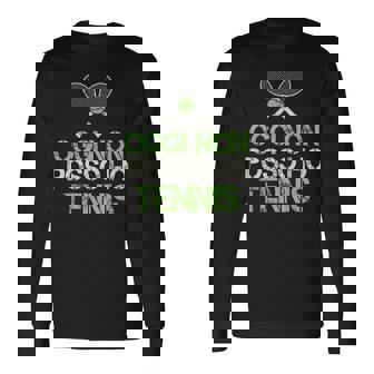 Tennisti Tennis Regali Tennista Oggi Non Posso Ho Tennis Maglietta a maniche lunghe - Novitaregali