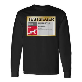 Test Winnerery Good Sauftalent Malle Langarmshirts - Geschenkecke