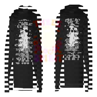 Three Spirit Halloween 3Rd Birthday Party Decorations Long Sleeve T-Shirt - Monsterry