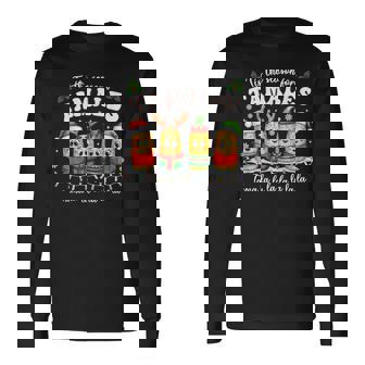 Tis The Season For Tamales Mexican Christmas Tamale Food Long Sleeve T-Shirt | Mazezy