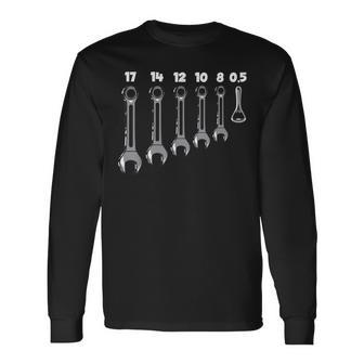 Tool Spanner Set Bottle Opener Workshop Langarmshirts - Geschenkecke