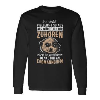 In Truheit Denke Ich An Meerkat Langarmshirts - Geschenkecke