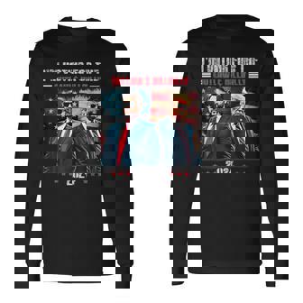 Trump I'm Voting For The Outlaw And Hillbilly Trump Vance Long Sleeve T-Shirt | Mazezy