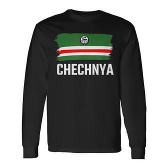 Tschetschenien Tschetschene Tschetschenen Chechnya Langarmshirts - Seseable