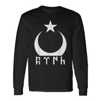 Turkey Kök-Türken Turkish Flag Göktürk Kök Turk Langarmshirts - Geschenkecke