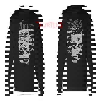 I Like Turtles Zombie Boy Skull Face Tank Top Long Sleeve T-Shirt - Monsterry