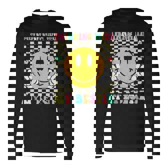 Twinning With My Bestie Twin Matching Twins Day Best Friend Long Sleeve T-Shirt | Seseable UK