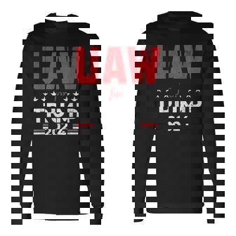 United Auto Workers For Trump 2024 Uaw Red Strike For Trump Long Sleeve T-Shirt | Mazezy