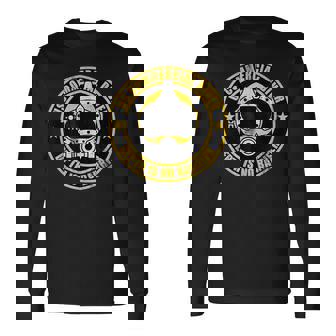 Us Commercial Diver La Profundidad No Es Barrera Angustiada Camiseta de manga larga - Regaloses