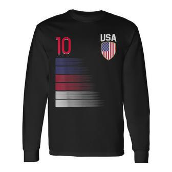 Usa Football Flag Jersey Langarmshirts - Geschenkecke