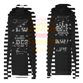 Vas A Ser Abuelo Otraez Sorpresa Anuncio Embarazo Abuelos Camiseta de manga larga - Regaloses