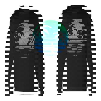 Verano Océano Mar Playa Deporte Surf Surfero Tabla De Surf Camiseta de manga larga - Regaloses