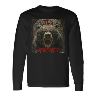 Vikingalhalla Berserker Bearikingsegvisir Langarmshirts - Geschenkecke