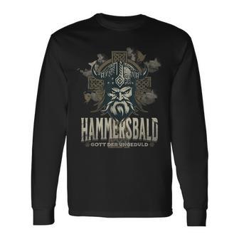 Vikinger Der Nordische Gott Der Impatient Langarmshirts - Geschenkecke