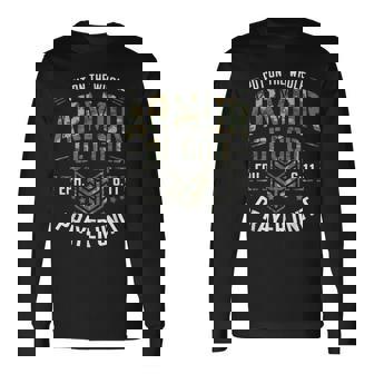 Vintage Camo Armor Of God Christians Religious Camouflage Long Sleeve T-Shirt | Mazezy