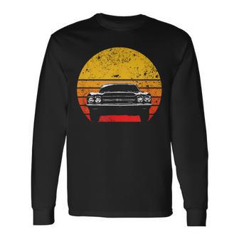 Vintage Retro Muscle Car For8 And Oldtimer Fans Langarmshirts - Seseable